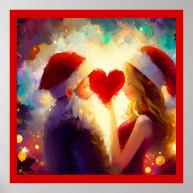 Poster Amor de Natal 1 (Frente)