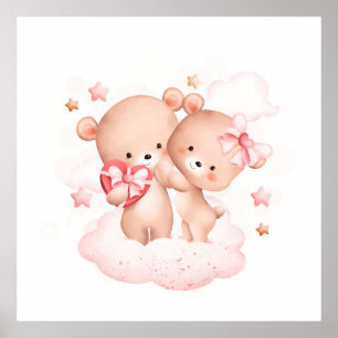 Poster Amor de Urso