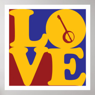 Poster Amor do banjo