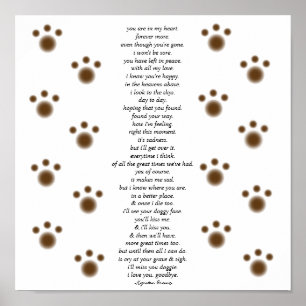 Pôster Amor do cachorrinho