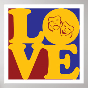 Pôster Amor do drama
