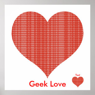 Poster Amor do geek