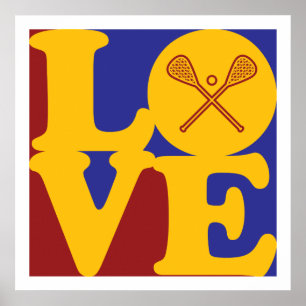 Poster Amor do Lacrosse