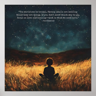 Poster amor e cura (porta 1050)