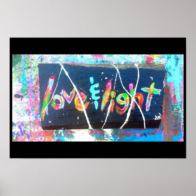 Poster amor e luz (Frente)