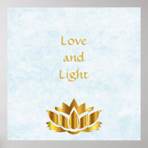 Pôster "Amor e Luz"