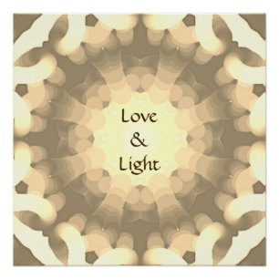 Pôster Amor e Luz
