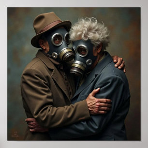 Poster AMOR E RESISTÊNCIA Velhos Românticos 2