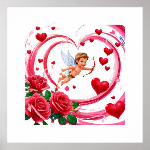 Poster Amor e Romance - Especial do Dia do Namorados