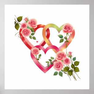 Poster Amor e Romance - Especial do Dia do Namorados