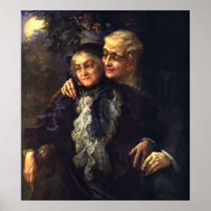 Pôster Amor e Romance Vintage, Arte Romântica Vitoriana