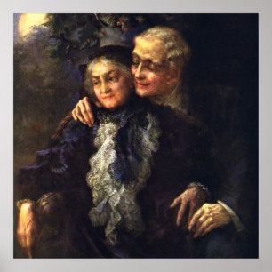 Pôster Amor e Romance Vintage, Arte Romântica Vitoriana