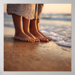 Poster Amor e Terra: Ordenamento de Praia Interracial Cas