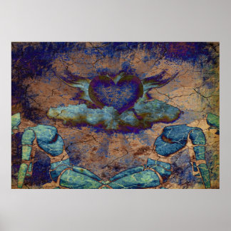 Pôster Amor em Cyberpunk