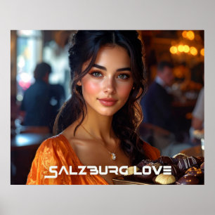 POSTER AMOR EM SALZBURGO - AMOR DA ÁUSTRIA