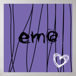 Pôster amor emo 1