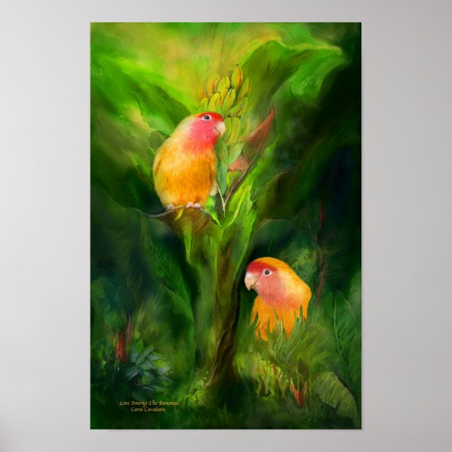 Pôster Amor Entre Bananas Art Poster/Impressão (Frente)