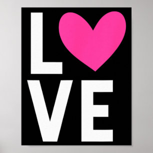 Poster Amor Escrito Com Um Coração _ Dia dos Namorados