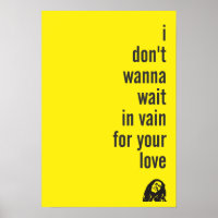 Amor, espere em vão