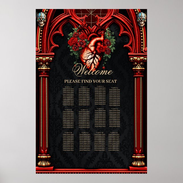 Poster Amor eterno à sombra dos rosas. (Frente)