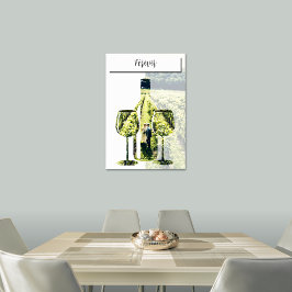 Poster Amor Eterno na Vinha, Foto Personalizada Stencil