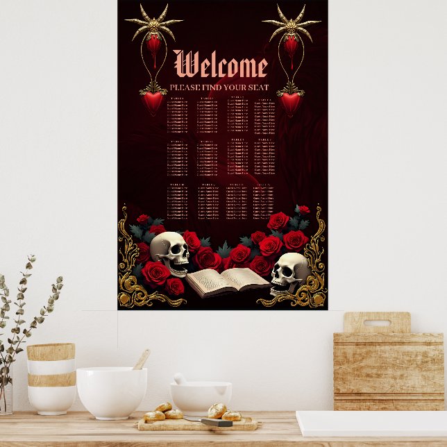 Poster Amor eterno nas sombras da escuridão (Cozinha)