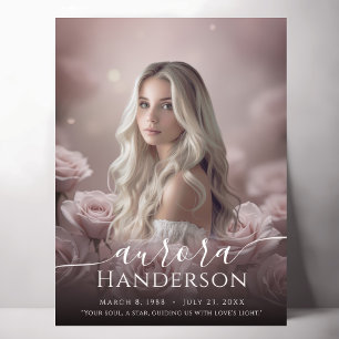 Poster Amor Eterno - Sinal de Celebração da Vida por Rosa