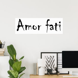 Poster Amor fati