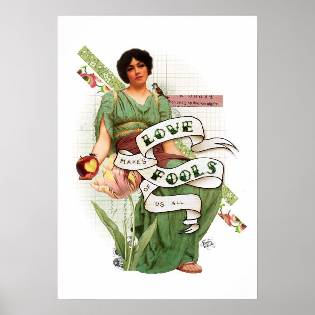 Pôster Amor faz tolos de todos nós (Frente)