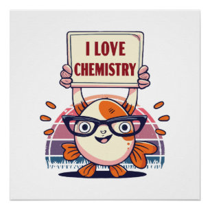 Pôster Amor Guppies e Química