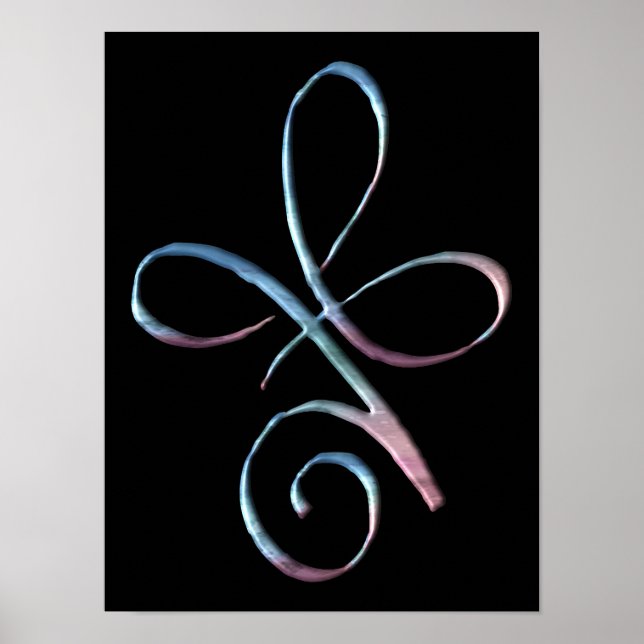 Poster Amor Incondicional Gradiente (Frente)