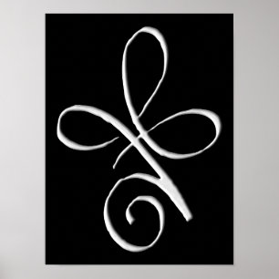Poster Amor Incondicional Prateado