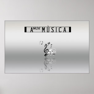 Pôster Amor Musica