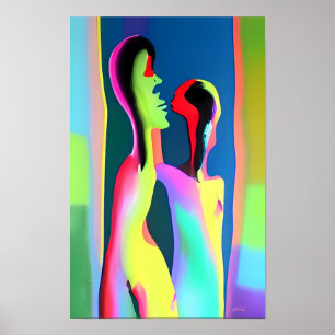 Poster Amor, Na Verdade, Surrealismo Ken Gage