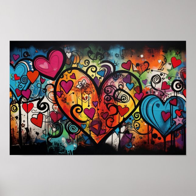Poster Amor nas Ruas (Frente)