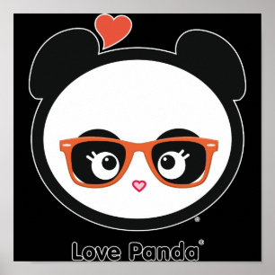 Pôster Amor Panda®