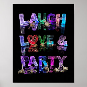 Poster Amor & partido do riso
