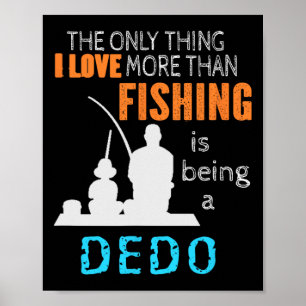 Poster Amor Pesca Vovô Macedônio Ucraniano Búlgaro G