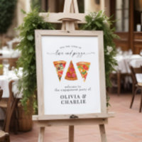 Amor & Pizza Bem-vindo Casamento