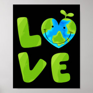Poster Amor Planeta Mãe Terra Dia da Terra