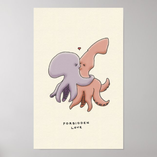 Pôster amor proibido (Frente)