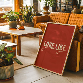 Poster Amor Russo como Jesus Cristão