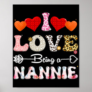 Poster Amor Ser Um Nannie Leopard & Búfalo Diversão M