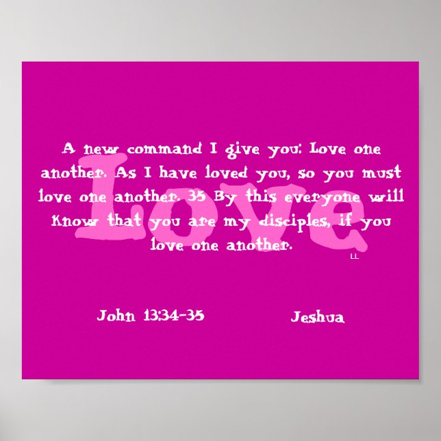 Pôster amor um ao outro (Frente)