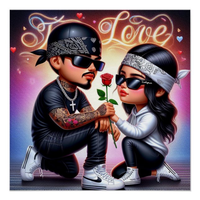 Pôster Amor Verdadeiro (Frente)