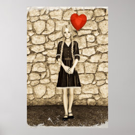 Poster Amor Vintage