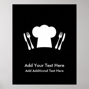 Pôster Amores para cozinhar a cozinha ou o restaurante