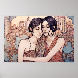 Poster Amortecendo sob o sol de South Beach