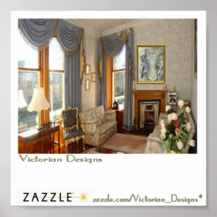 Poster Amostra do Victorian de arte