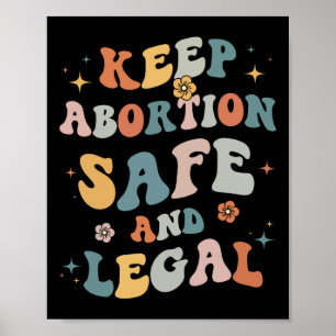 Poster &amp do Aborto; Feminista Legal Pro Choice Mulher